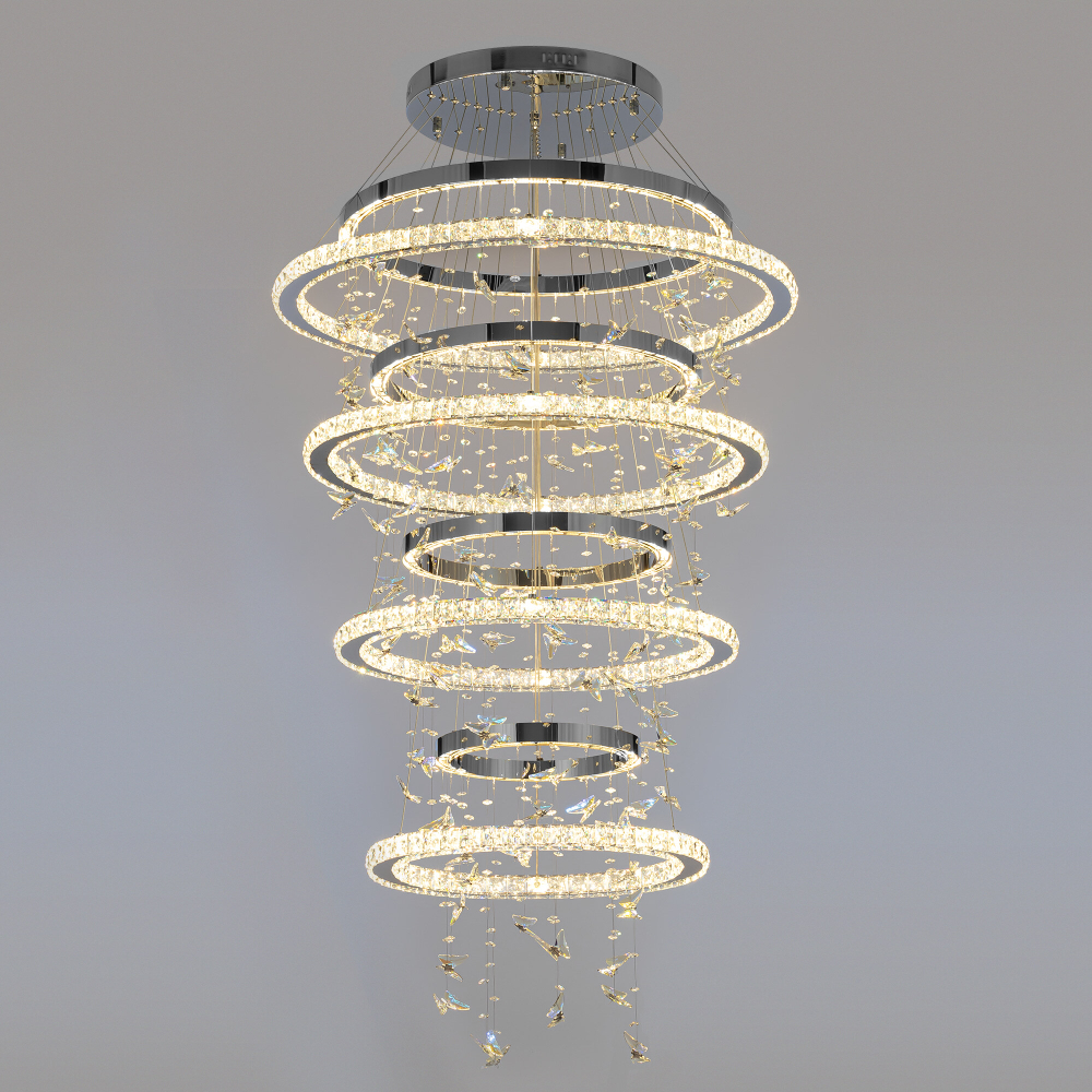 Citilux ETERA CL322090 LED Люстра хрустальная с пультом