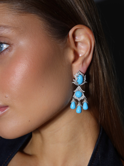 Серьги Turquoise