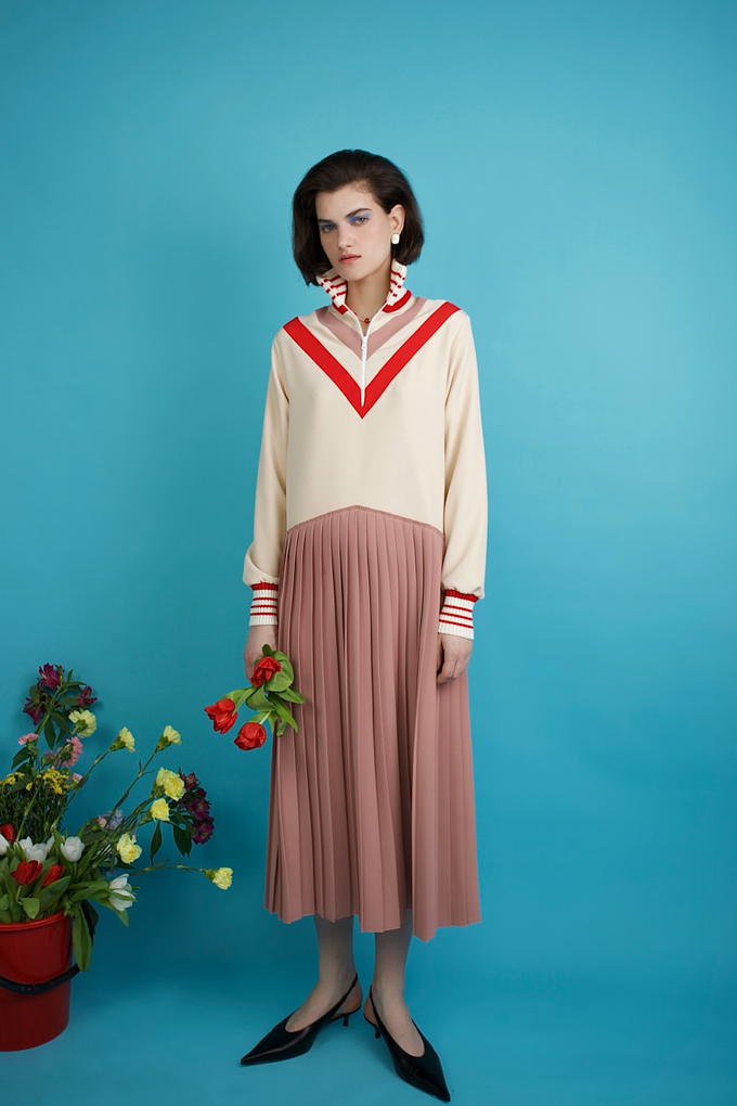 Платье «Олимпиада 4.0» пудра