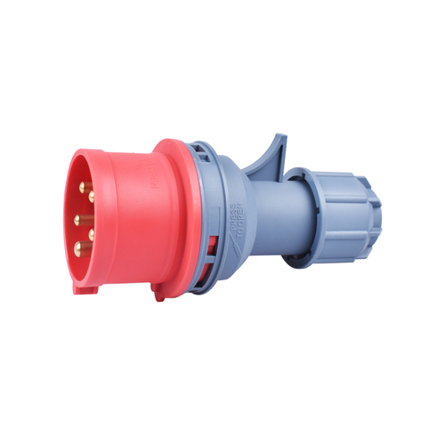 Вилка кабельная 32А 3Р+N+Е IР44 переносная 240-415В XM 025K