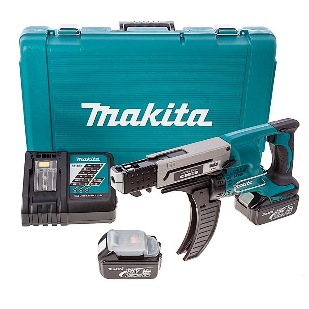 Аккумуляторная дрель-шуруповерт Makita DFR550RFE ленточная