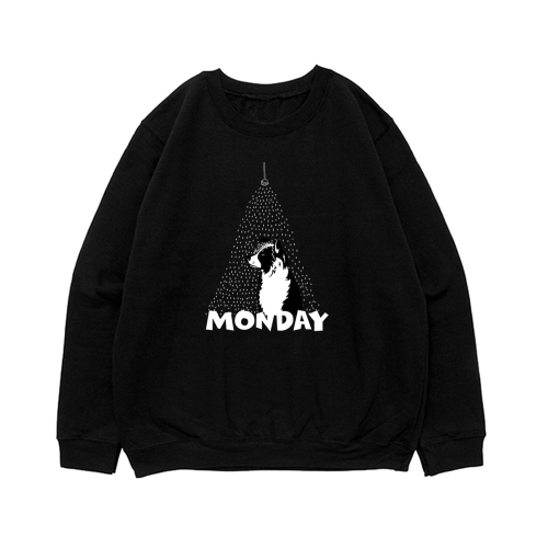 Свитшот "Бордер Колли в понедельник"