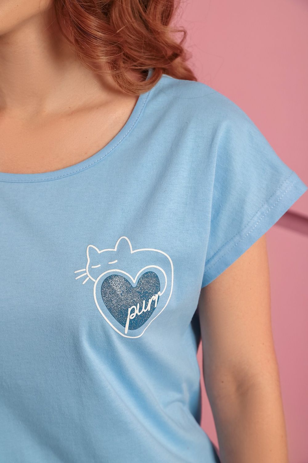 Пижама Интрига-2 Виотекс ГОЛУБОЙ