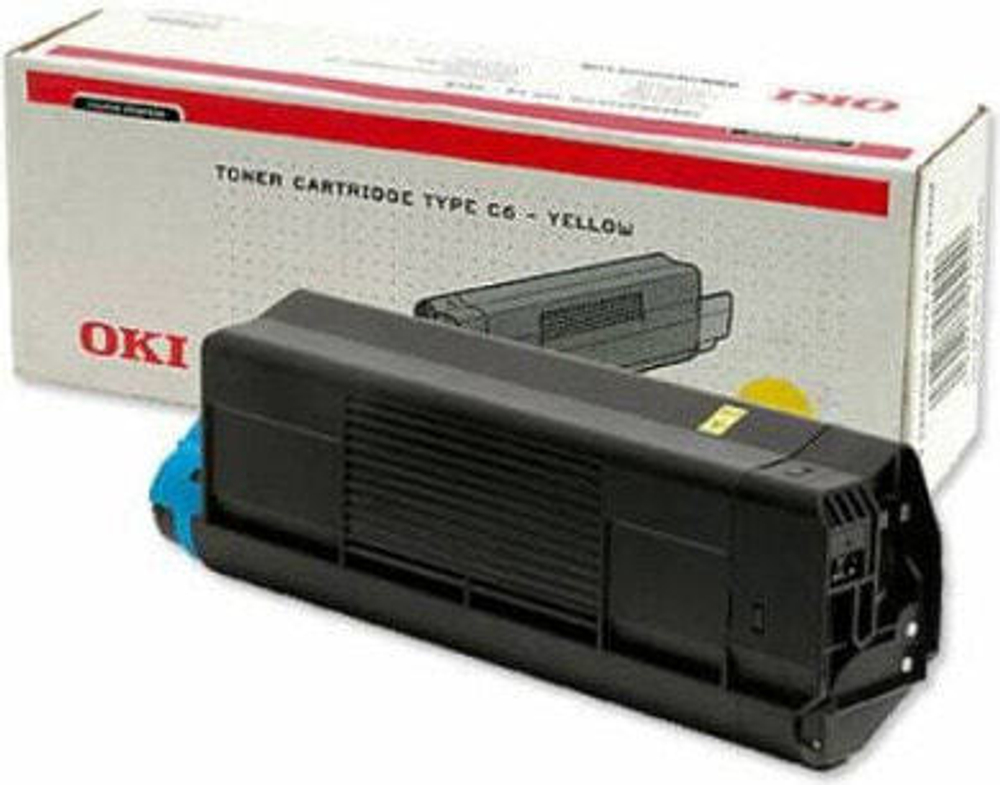 OKI 43034805 тонерный картридж Подлинный Желтый 1 шт