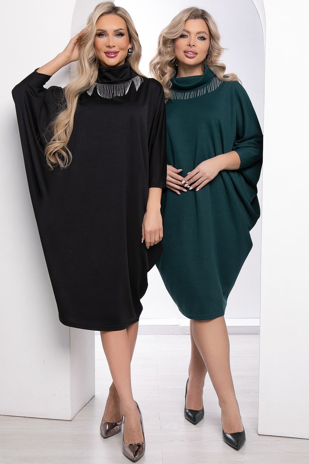 Платье "Алина" (черное) П8387 LT Collection