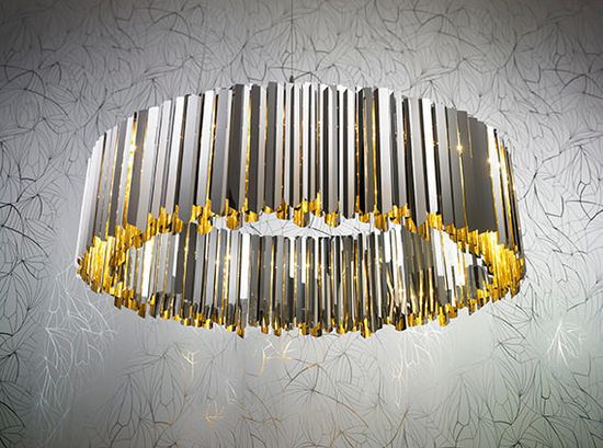 Люстра Facet 7090B-24P D120