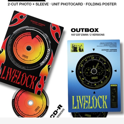 Альбом Xdinary-Heroes - 4th Mini Album Livelock