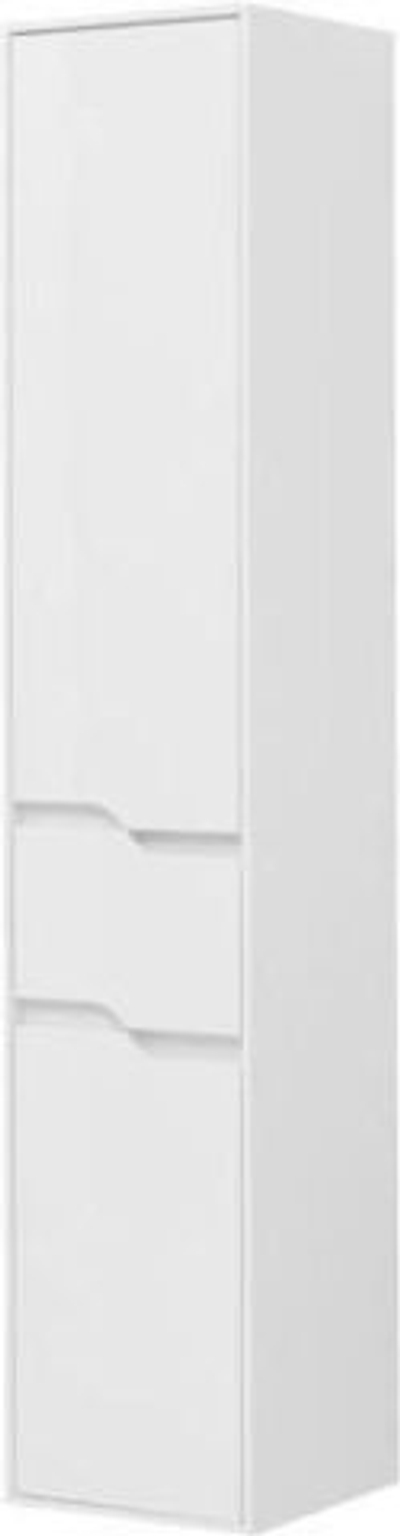 Шкаф-пенал для ванной Aquanet Модена 35 L белый глянец