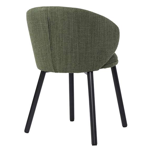 Стул Comfy, зеленая рогожка