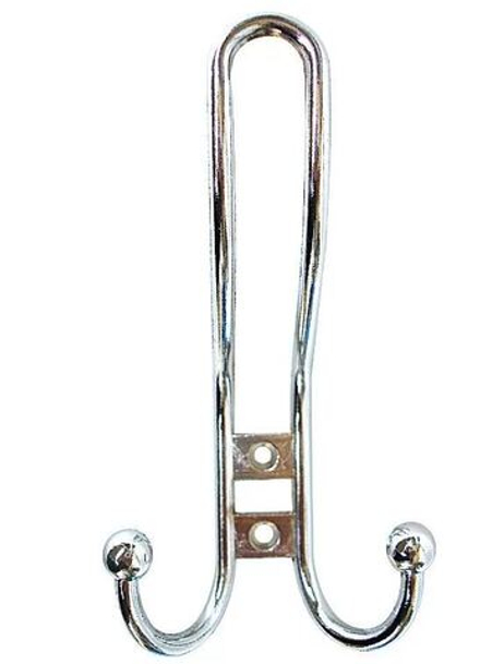 Крючок 1013 3-хрожковый хром DV