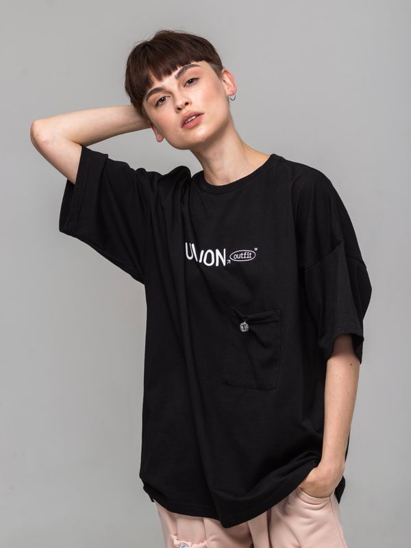 Футболка Union Outfit Black Donut - фото 2