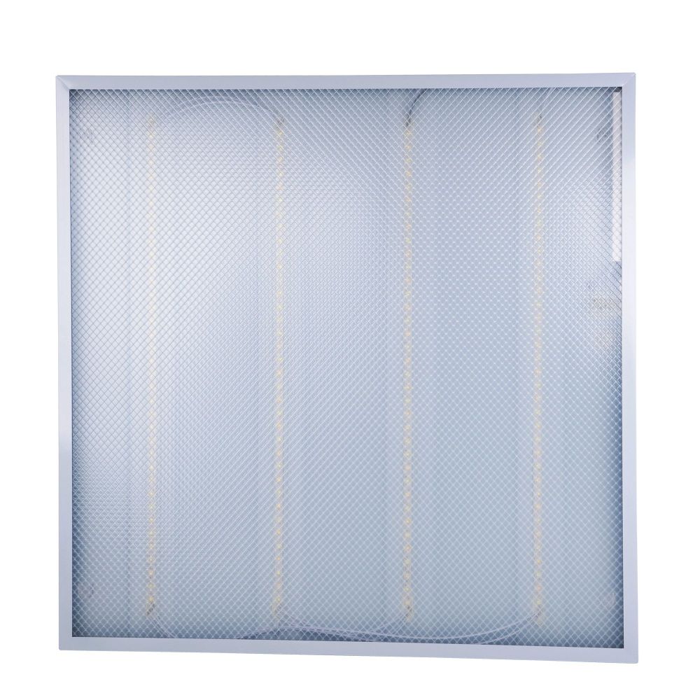 ULP-Q115 6060-36W-4000K+6500K WHITE Светильник светодиодный потолочный универсальный. Белый свет4000K-Холодный свет5000К-Дневной свет6500K. Рассеиватель призма. Встроенный и-п. Корпус белый. ТМ Volpe