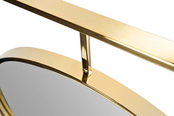 Зеркало декоративное квадратное 80х80см Garda Decor в золотой раме