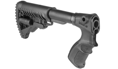 Телескопический приклад AGR870FK на Remington 870, черный, FAB Defense