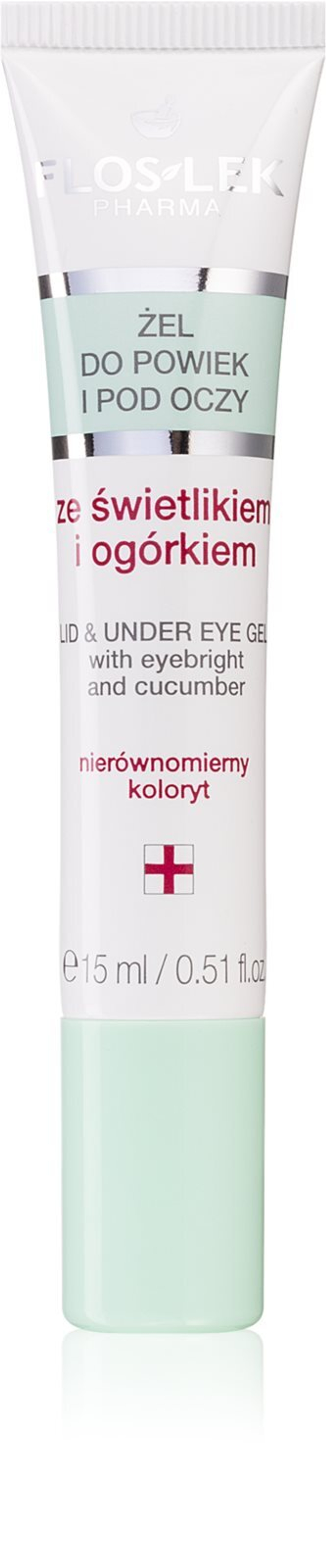 FlosLek Pharma Eye Care - осветляющий гель для глаз против темных кругов /   15  ml  / GTIN 5905043008219