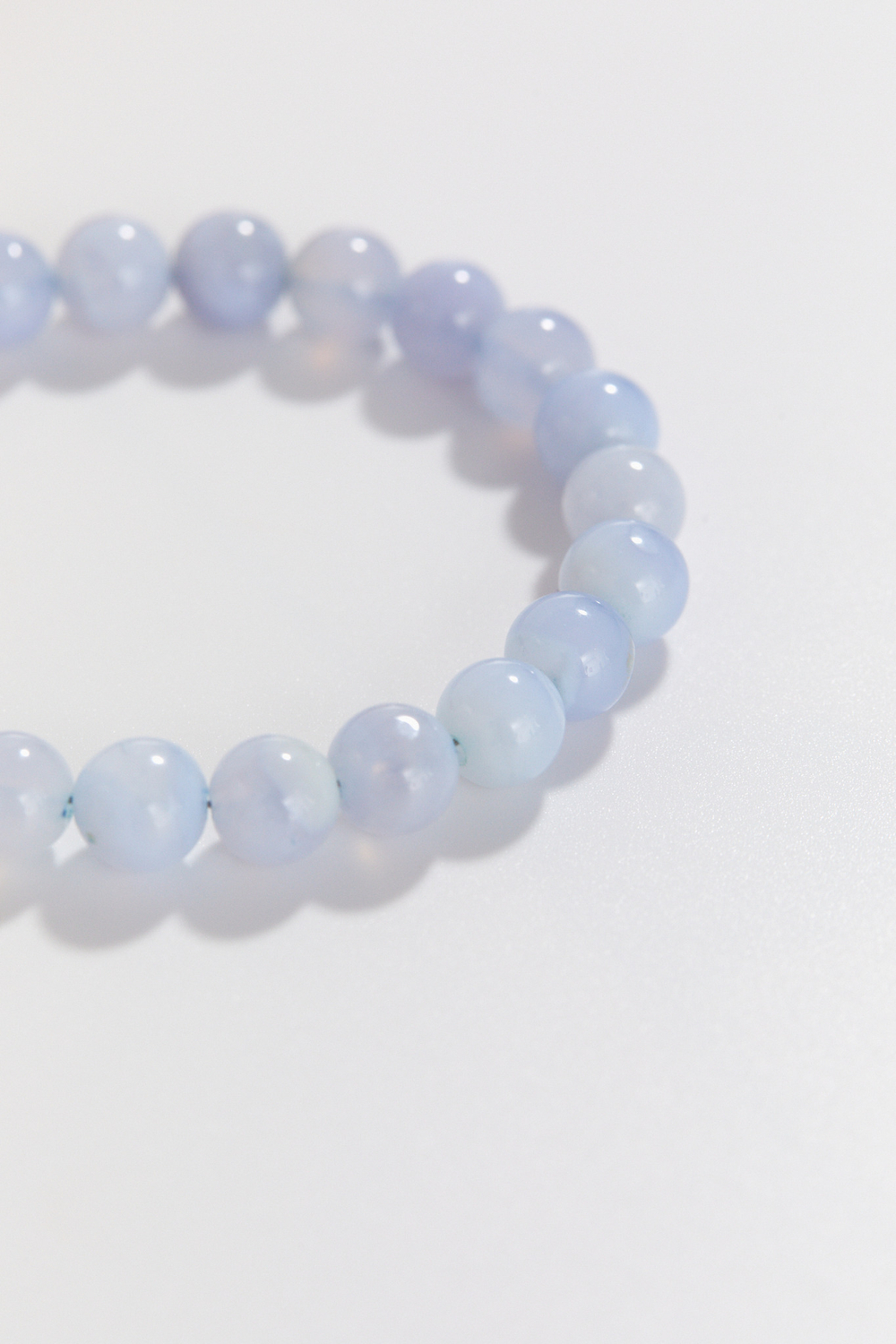 Браслет BLISS из голубого агата
