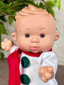 Пупс Marina and Pau 26 cм Nenote Christmas (2944A1)