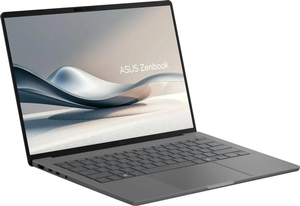 Ноутбук  ASUS Zenbook A14 UX3407QA-QD267W 14 ", Snapdragon, 16 Гб RAM, 512 Гб SSD, Adreno, Серый