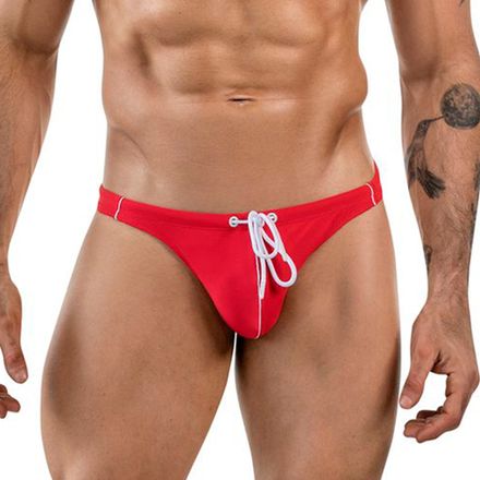 Мужские плавки красные Clever Moda VALLARTA SWIMSUIT THONG 184105