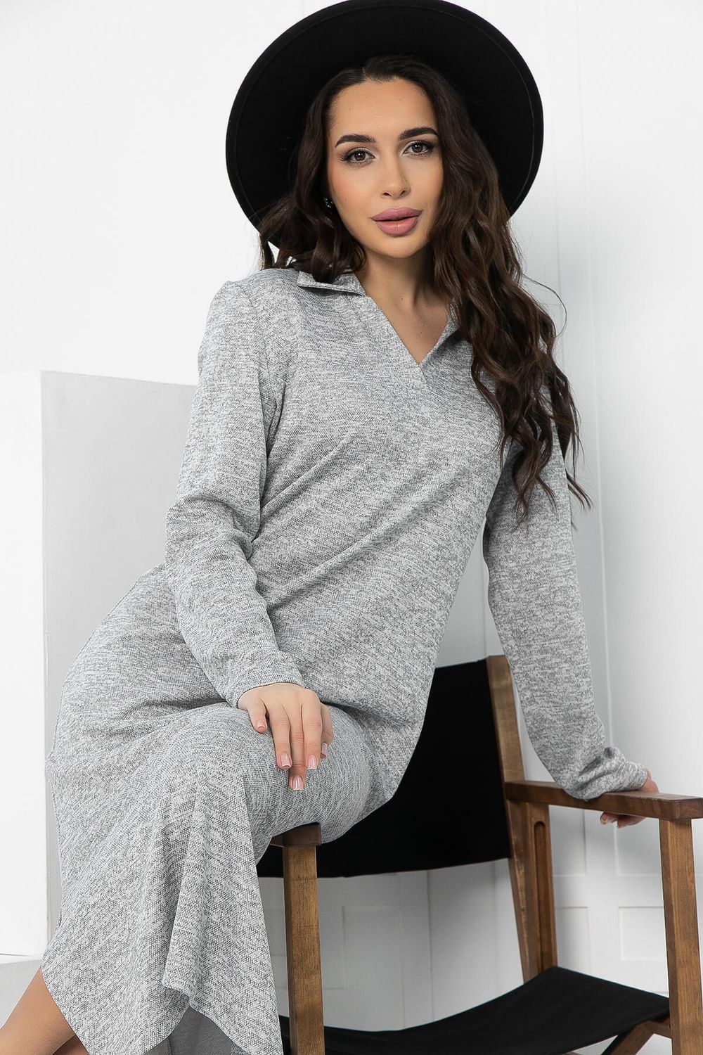 Платье Хьюстон (серое) П12816-30М LT Collection