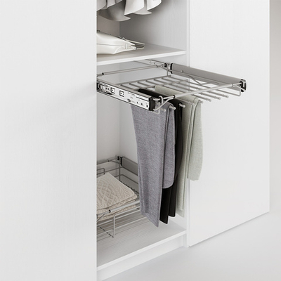 Nomet Выдвижная телескопическая брючница JUSTIN, ширина 780-930 мм, серый