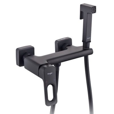 Гигиенический душ со смесителем Raglo R51.51.06, черный