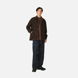 Куртка мужская Snow Peak Hybrid Wool Dark Brown