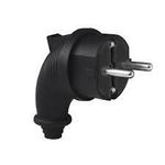 Вилка "UNIVersal" угловая c/з каучук 16А 250В IP44 (еврослот) (EL1701)