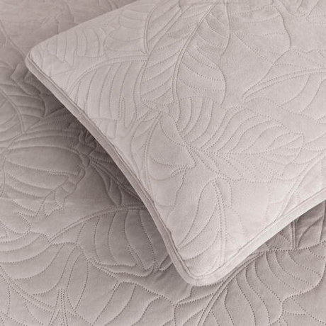 Покрывало 160х220 и наволочка 50х70 Sofi De MarkO Мелисса светло-серое