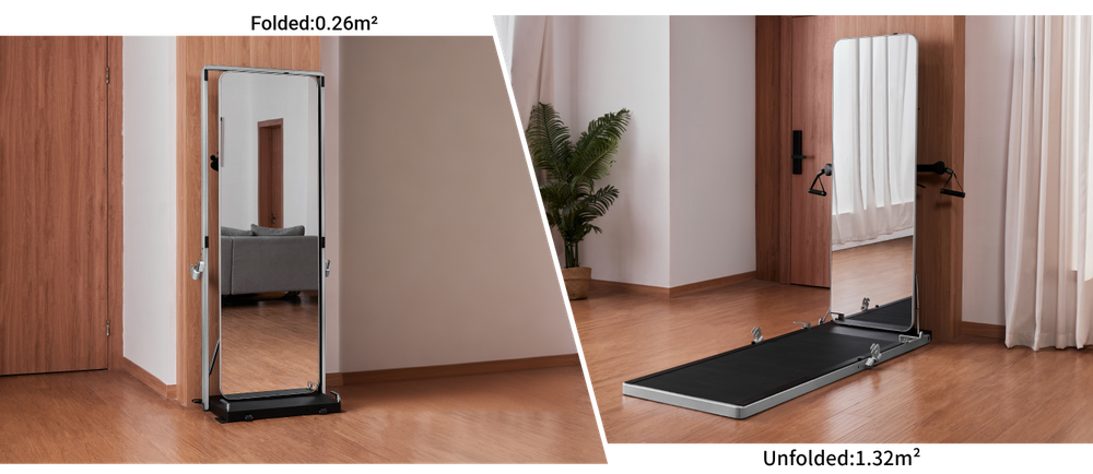 Функциональный тренажер с интерактивным зеркальным дисплеем Splan E+