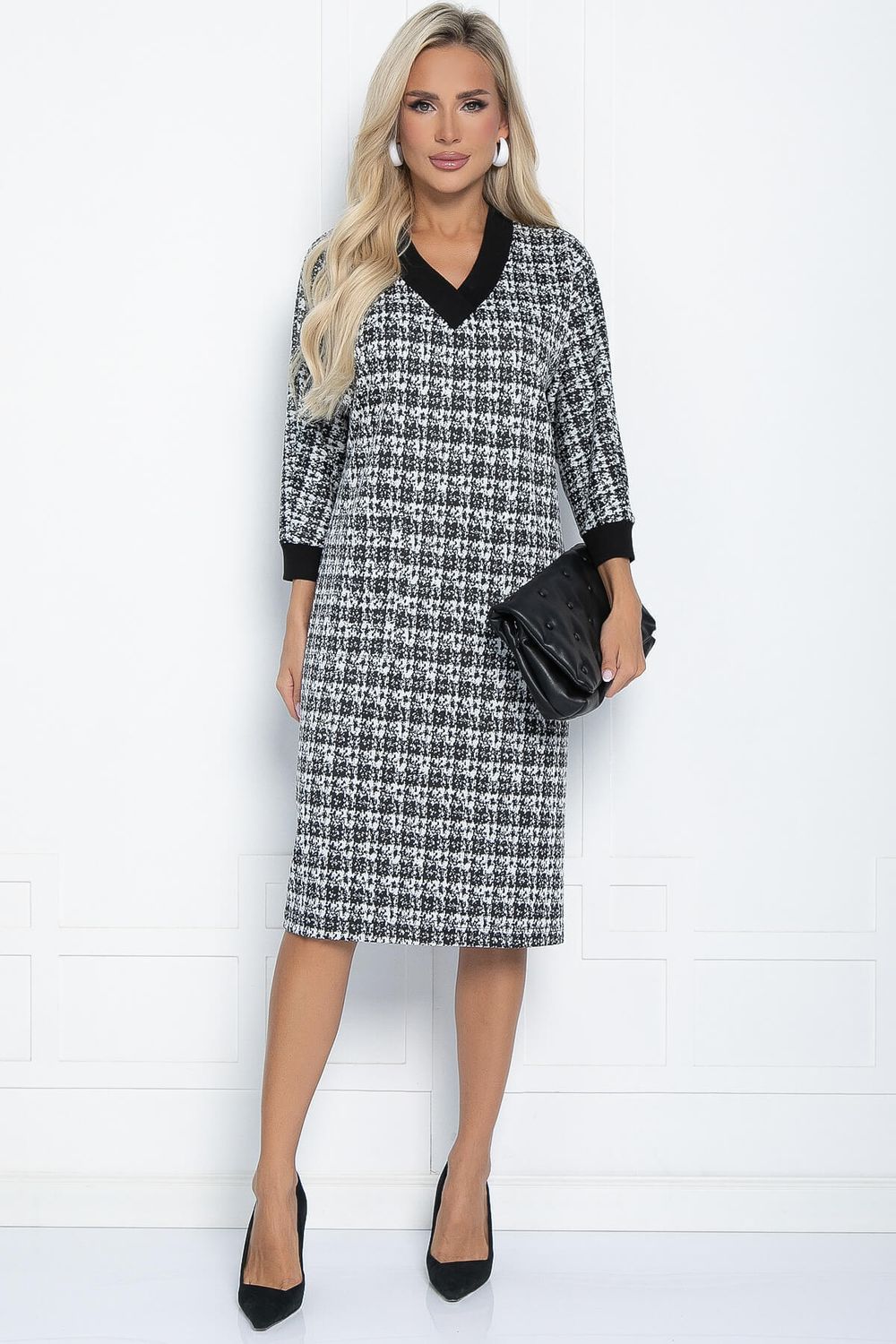 Платье Любите женщину (черно-белое) П11192 LT Collection (Акция)