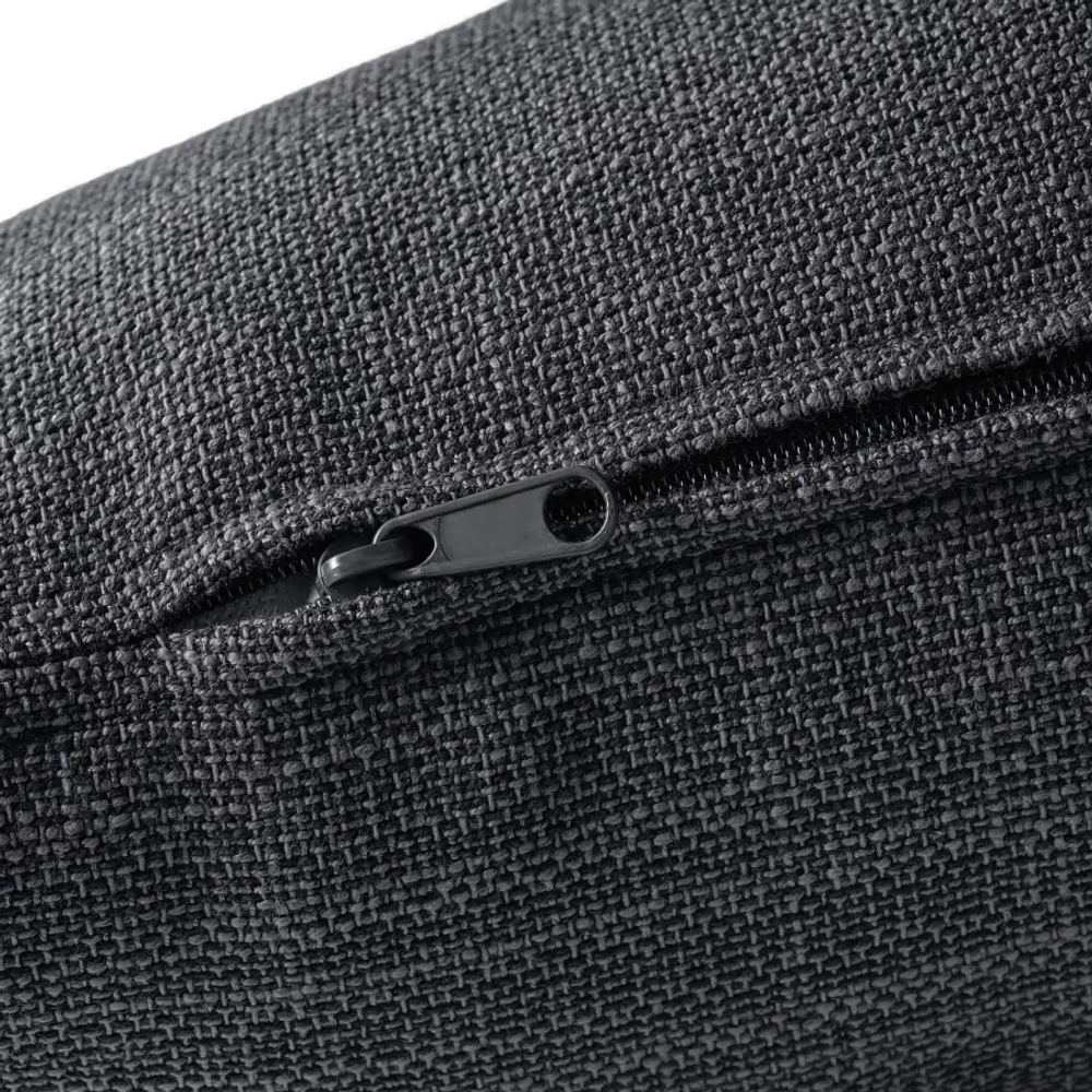 SÖDERHAMN 2-местный диван с шезлонгом и подлокотником/Хилларед антрацит ИКЕА