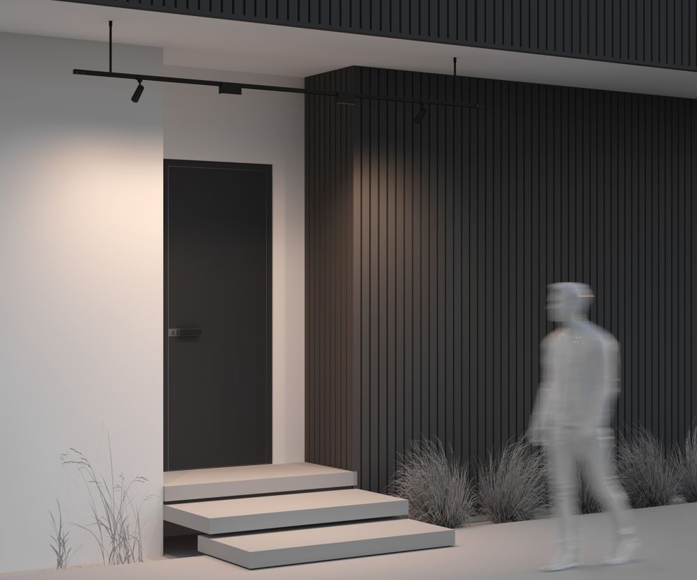 Жесткий подвес для уличной трековой системы Maytoni Elasity IP O-TR001-HL-B300