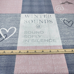 Бязь Премиум "История любви" | ш.220 см | 142 г/м² | хлопок-100%