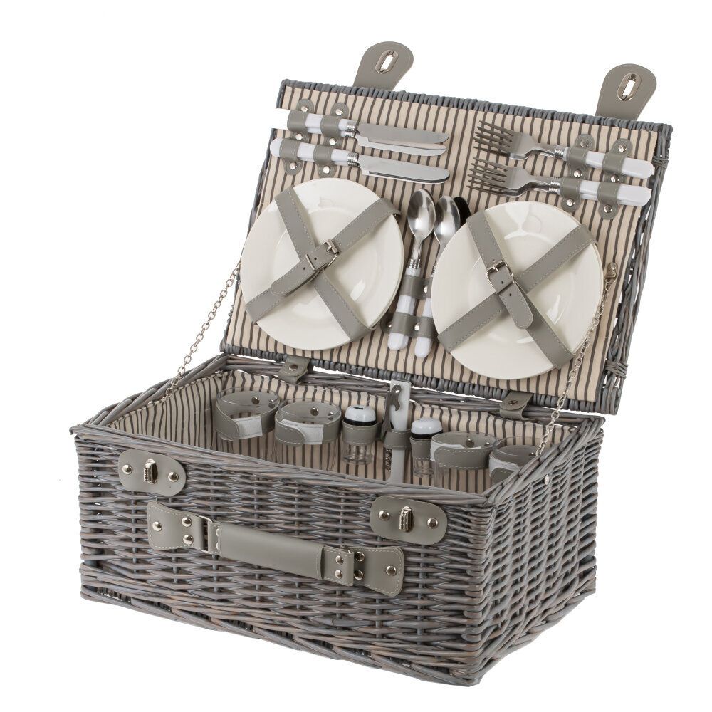 GAEM Корзина для пикника на 4 персоны, L45 W31 H20 см