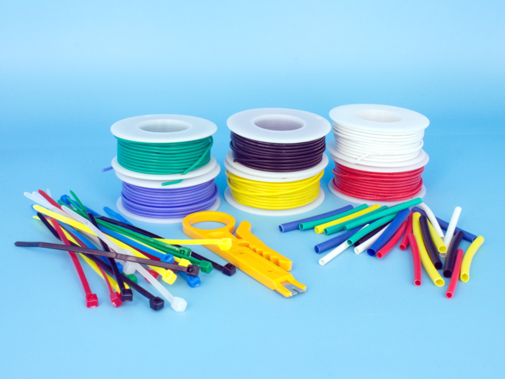 Силиконовый кабель 26AWG 6 цветов, 60 метров, каждого по 10 метров.