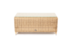 "Кон Панна" столик журнальный из искусственного ротанга, цвет соломенный