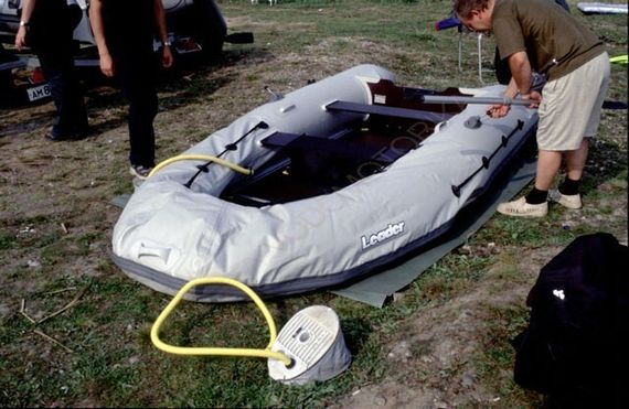 Лодка ПВХ &quot;Лидер-360&quot;