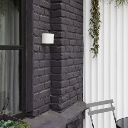 ULU-S56B-2x3W-3000K+4000K+6000K IP65 WHITE Светильник светодиодный уличный. Архитектурный накладной. С переключателем цвета свечения. Теплый3000K-Белый4000K-Дневной6000K. Корпус белый. TM Uniel