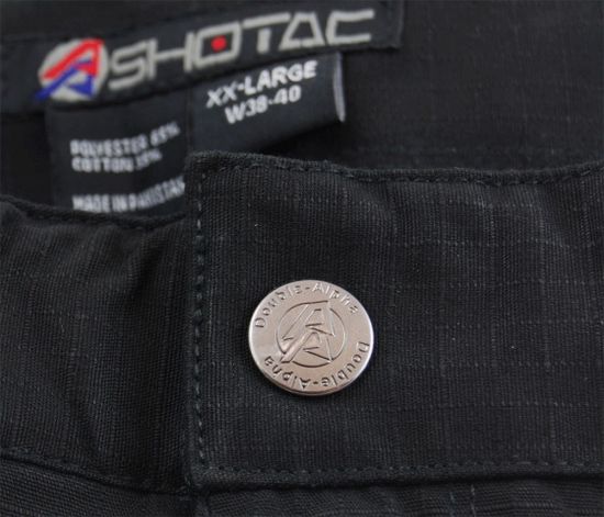 Брюки DAA SHOTTAC, размер X-L (36-38/34) черные