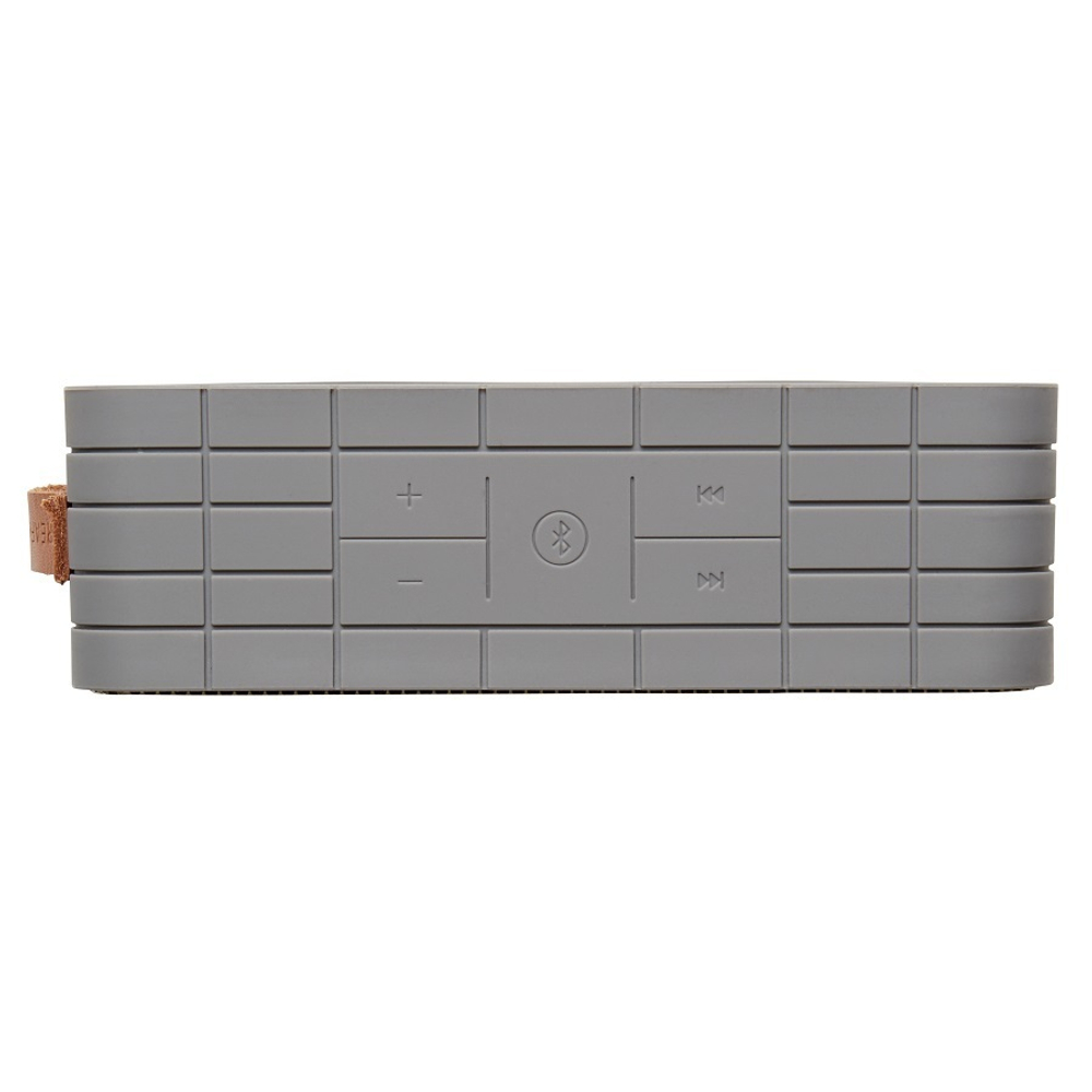 Колонка беспроводная с ремешком amove серая