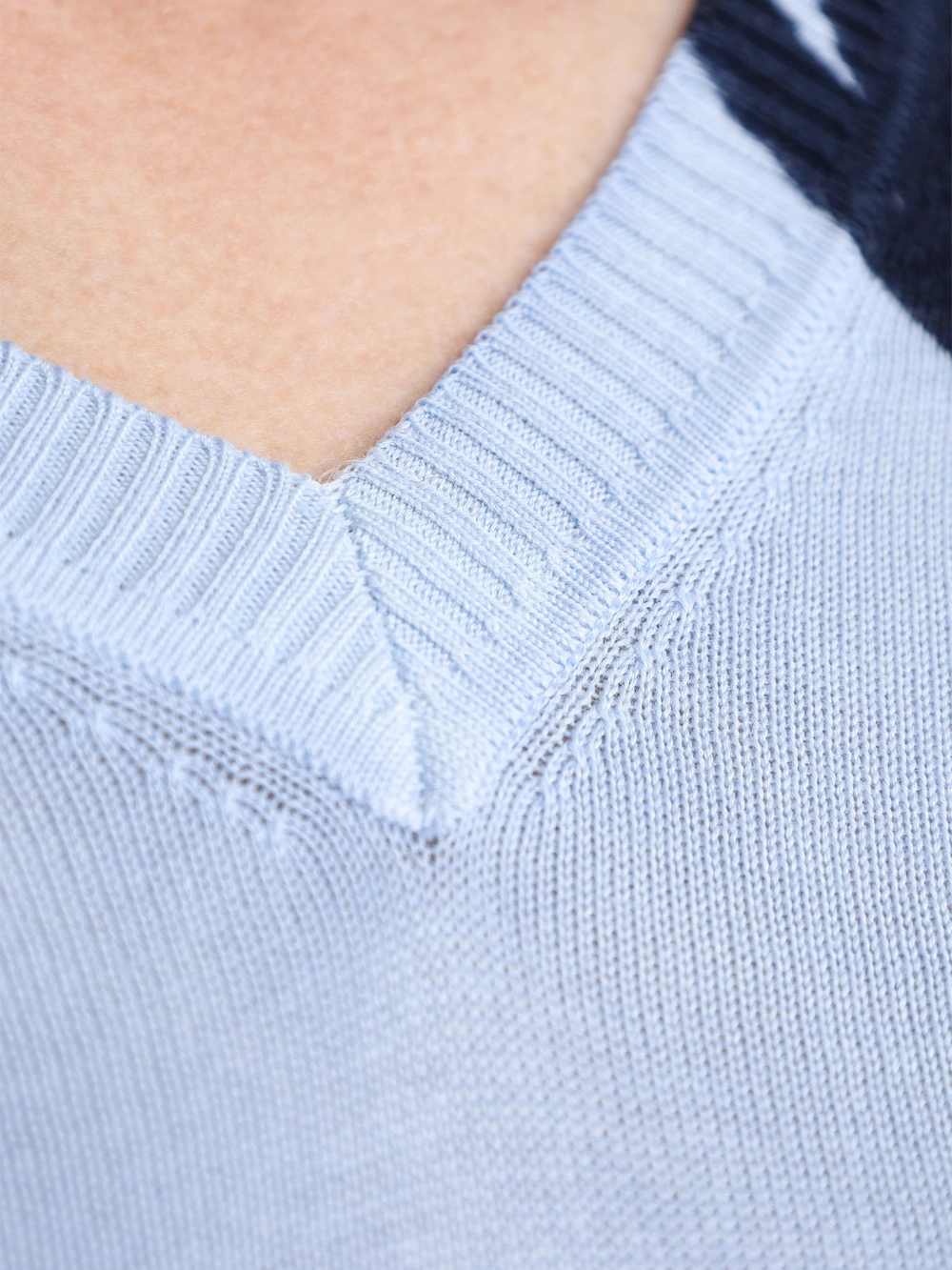 Пуловер из хлопка