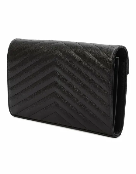 Клатч Saint Laurent Monogram Mini черный