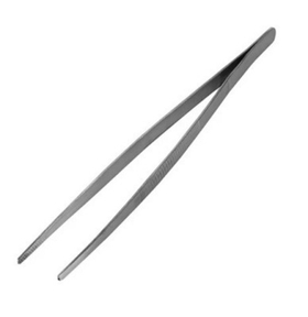 Щипцы (пинцет) 25,5 см. прямые, нерж. MGsteel