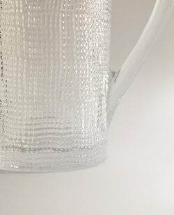 Zara Home кувшин из стекла, цвет прозрачный, 20 см