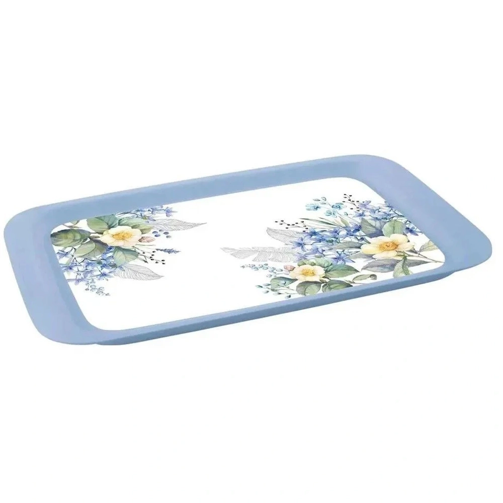 Поднос пластиковый «Весенний сад» 43*26,8*2см 4310125