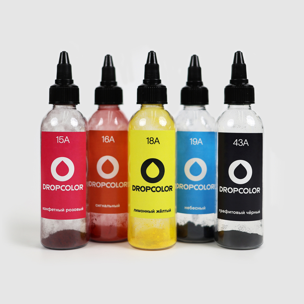 Набор тай-дай 5 цветов #4