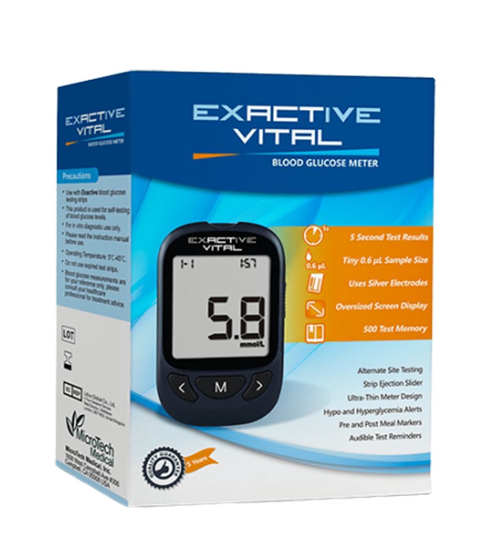 Глюкометр Exactive Vital