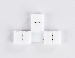 Ambrella Соединитель T для светодиодной ленты 2835 12/24V (2 конт.) GS6901 (5шт) LED Strip GS6901