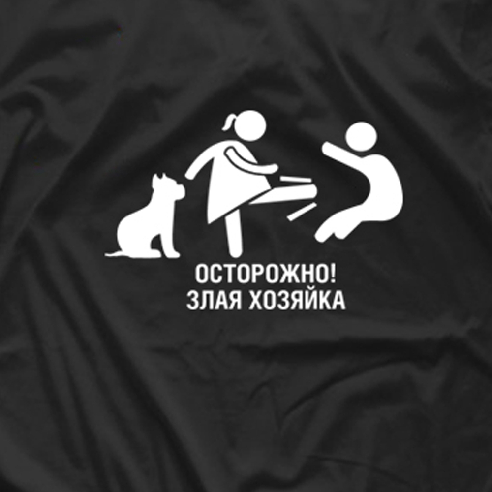 Толстовка "Злая хозяйка Стаффа"